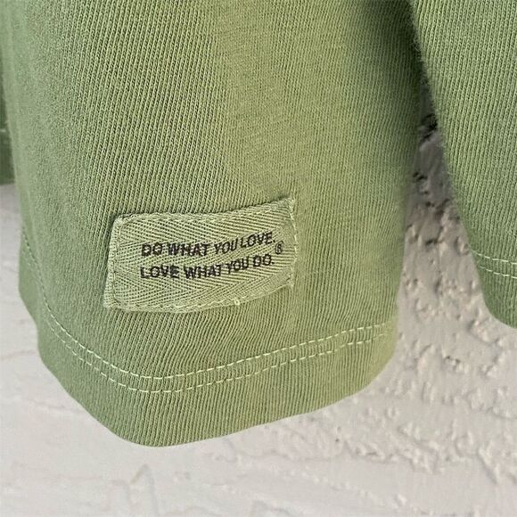 Life Is Good Women's XL Green Floral Long Sleeve V-Neck T-Shirt - Picture 5 of 9